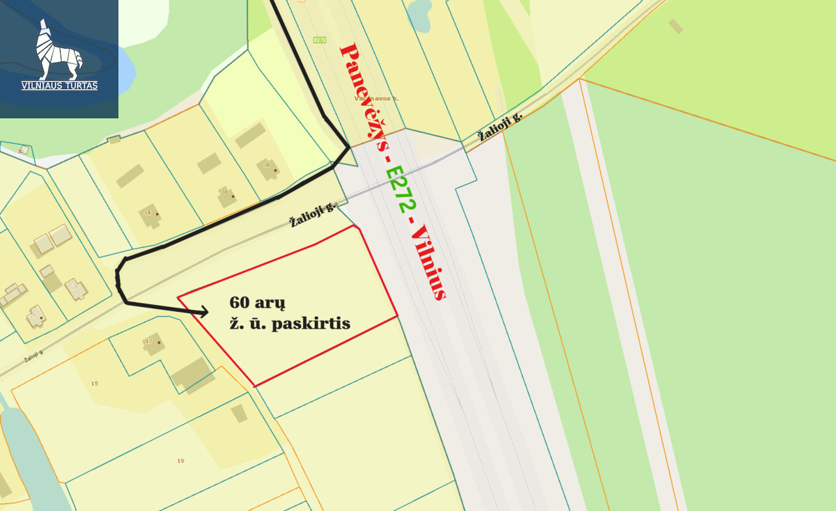Parduodamas sklypas Varanava, 60.4 a ploto