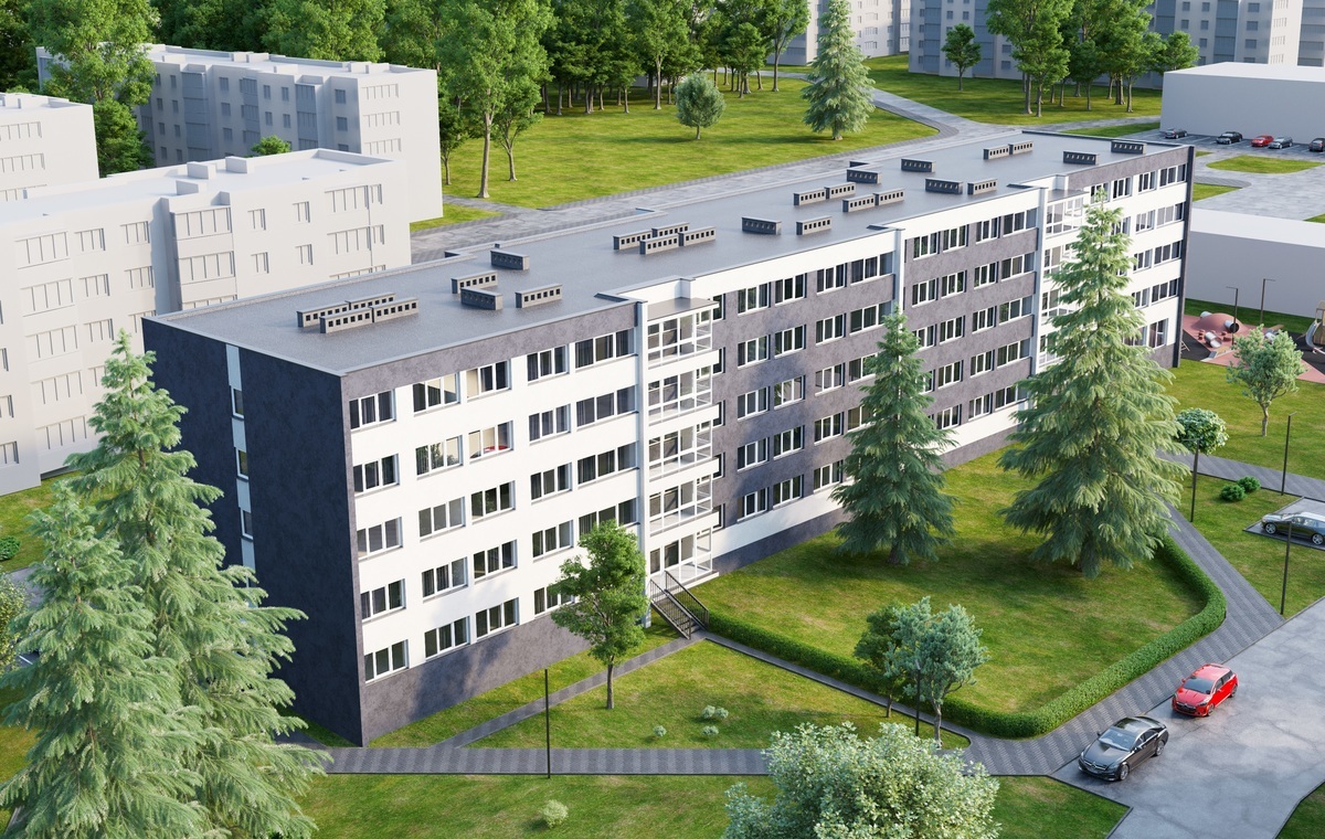 Parduodamas butas Genių g., Naujojoje Vilnioje, Vilnius, 35 kv.m ploto, 2 kambariai