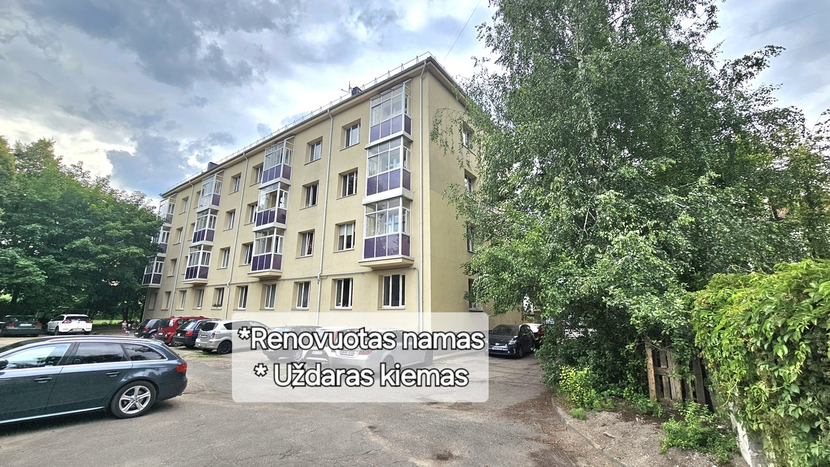 Nuomojamas butas T. Ševčenkos g., Naujamiestyje, Vilnius, 35 kv.m ploto, 1 kambariai