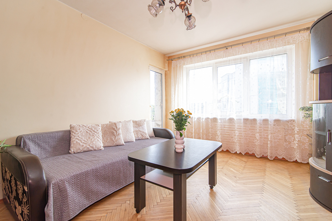 Parduodamas butas Žalgirio g., Šnipiškėse, Vilnius, 50.34 kv.m ploto, 2 kambariai