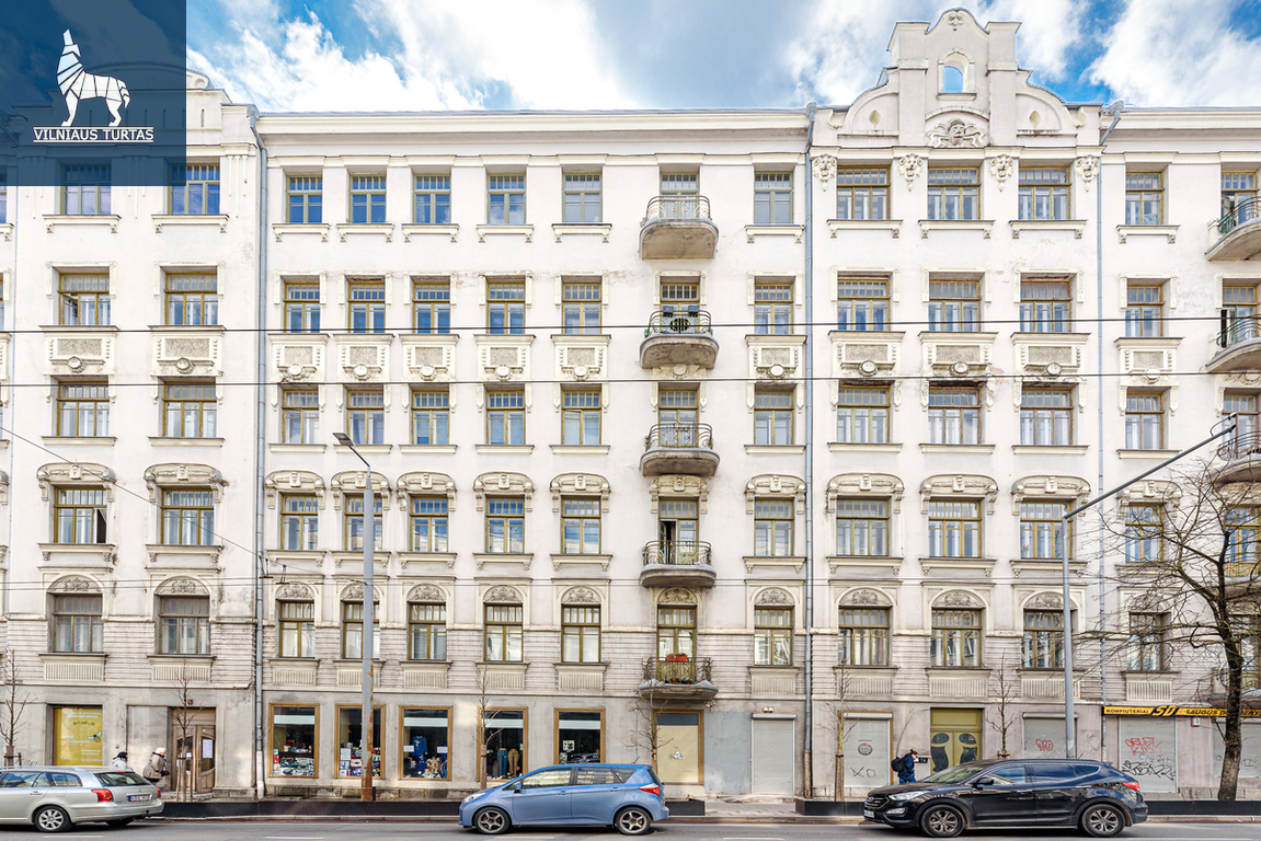 Parduodamas butas Kauno g., Senamiestyje, Vilnius, 52.33 kv.m ploto, 2 kambariai