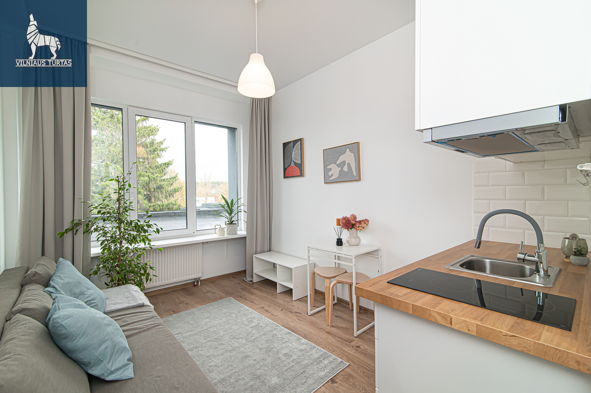 Parduodamas butas Kirtimų g., Paneriuose, Vilnius, 16 kv.m ploto, 1 kambariai