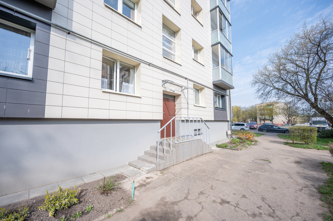 Parduodamas butas A. ir J. Gravrogkų g., Aukštuosiuose Šančiuose, Kaunas, 28.91 kv.m ploto, 1 kambariai