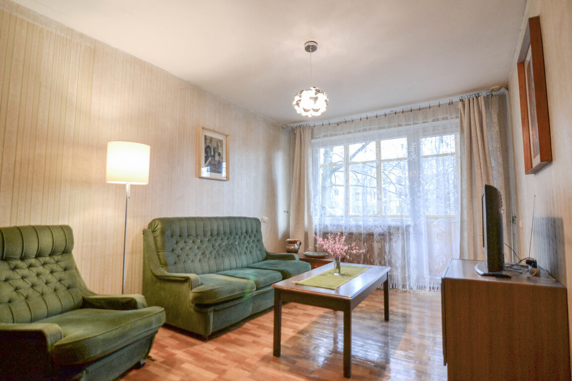 Parduodamas butas Apkasų g., Šnipiškėse, Vilnius, 56.78 kv.m ploto, 3 kambariai
