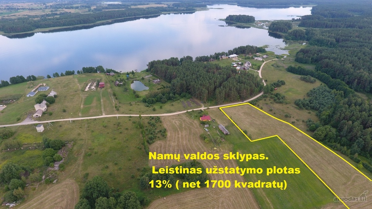 Parduodamas sklypas Molėtai, 133 a ploto