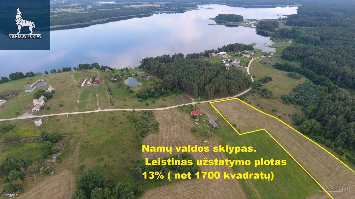 Parduodamas sklypas Molėtai, 133 a ploto