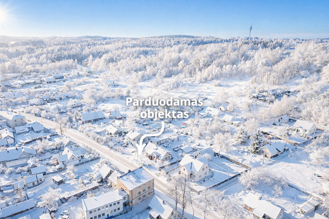 Parduodamas namas A. Kojelavičiaus g., Naujojoje Vilnioje, Vilnius, 45.26 kv.m ploto, 1 aukštai