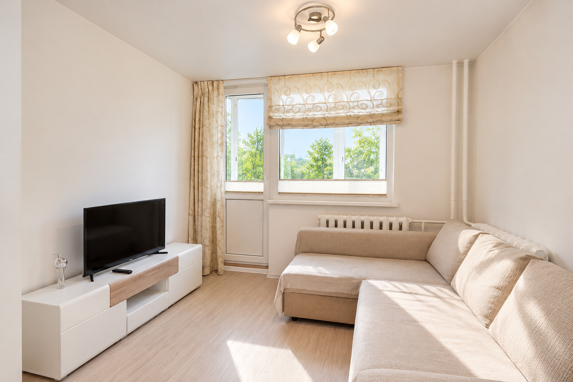 Nuomojamas tvarkingas 1 kambario  butas su balkonu!  Kalvarijų g., Šnipiškėse, Vilnius