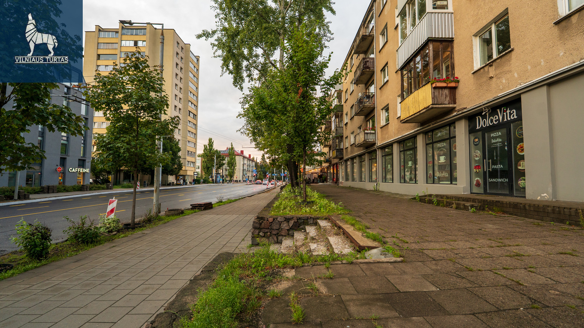 Parduodamos patalpos Antakalnio g., Antakalnyje, Vilnius, 222 kv.m ploto
