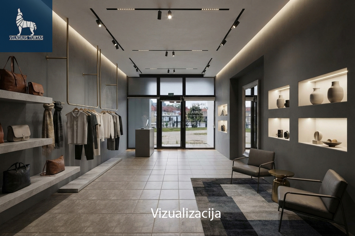 Nuomojamos patalpos J. Basanavičiaus g., Panevėžys, 45 kv.m ploto