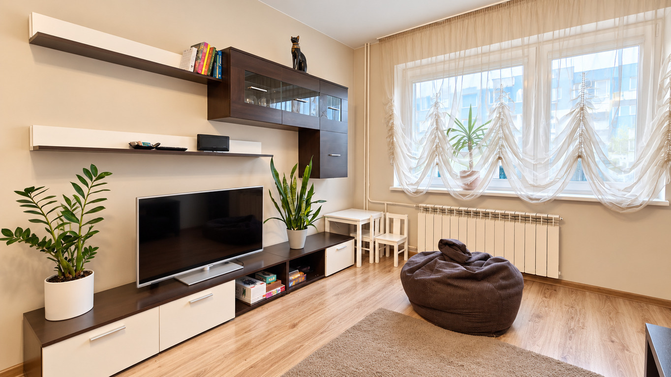 Nuomojamas 3-jų kambarių, 68 kv.m ploto  butas Vėtrungių g., Fabijoniškėse, Vilnius