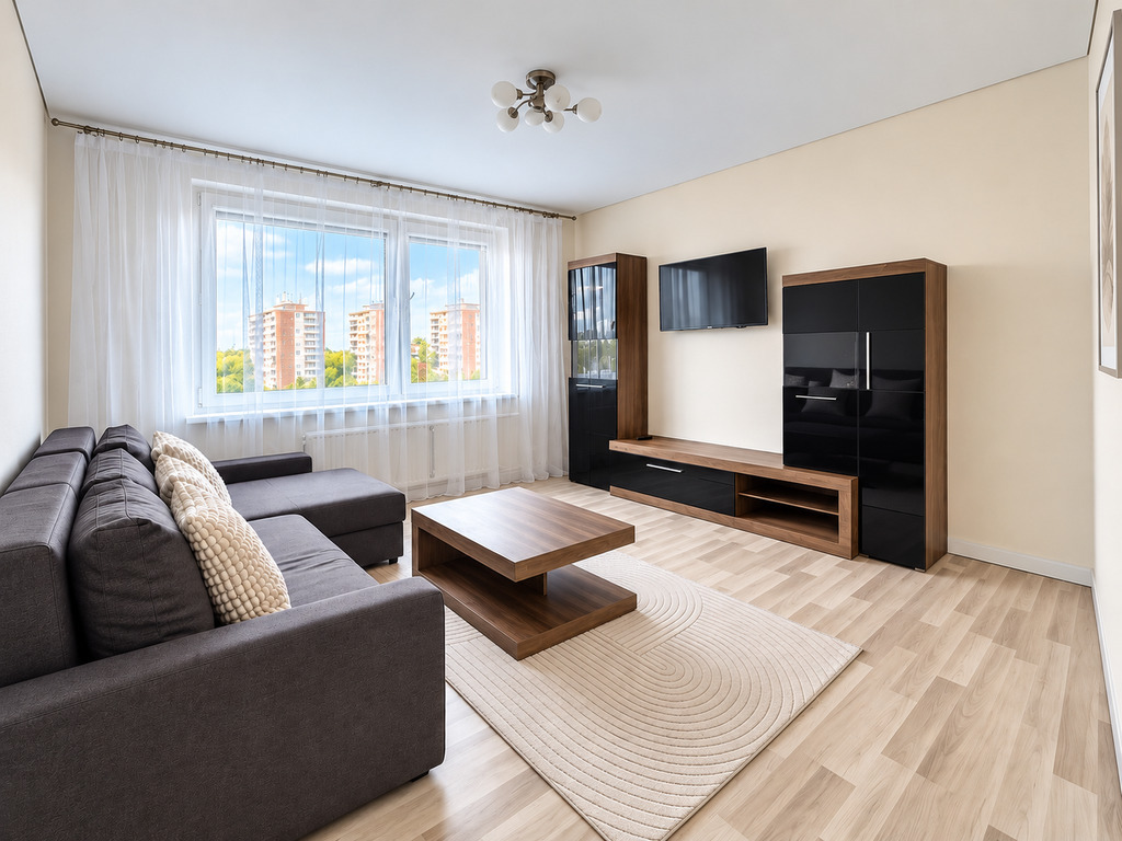 Nuomojamas butas Sausio 13-osios g., Karoliniškėse, Vilnius, 49 kv.m ploto