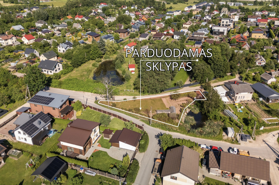 Parduodamas sklypas Juodasis kel., Kalnėnuose, Vilnius, 5.49 a ploto