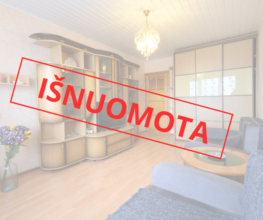 Nuomojamas butas Architektų g., Lazdynuose, Vilnius, 49 kv.m ploto, 2 kambariai