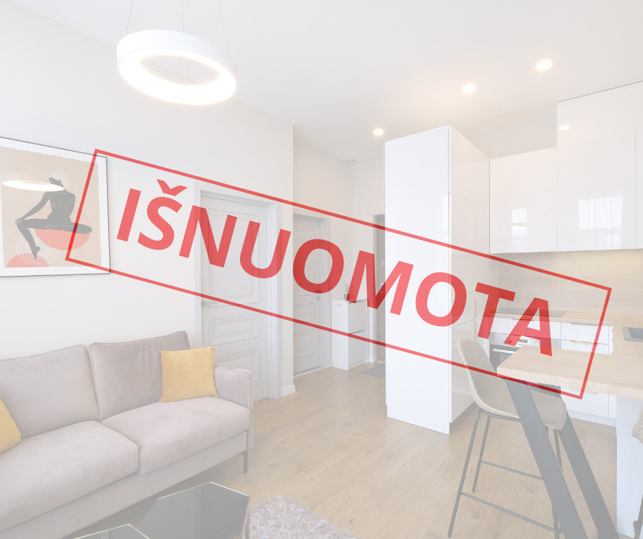 Nuomojamas butas Sodų g., Senamiestyje, Vilnius, 29 kv.m ploto, 2 kambariai