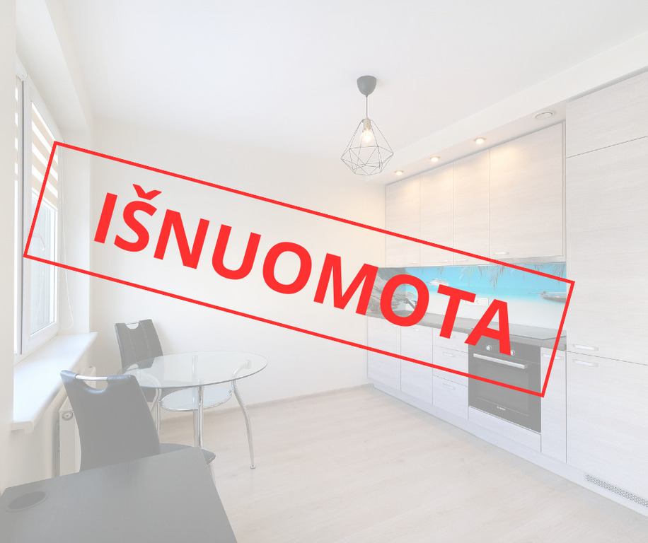 Nuomojamas butas Kazio Ulvydo g., Baltupiuose, Vilnius, 35 kv.m ploto, 1 kambariai