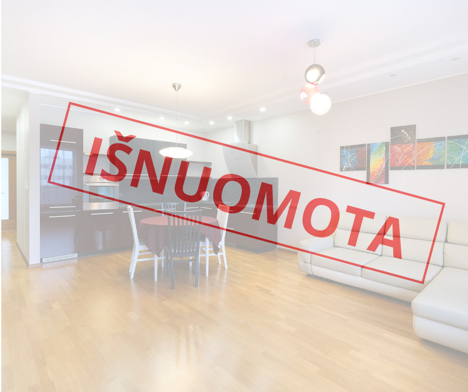 Nuomojamas butas Juozo Balčikonio g., Baltupiuose, Vilnius, 78 kv.m ploto, 3 kambariai