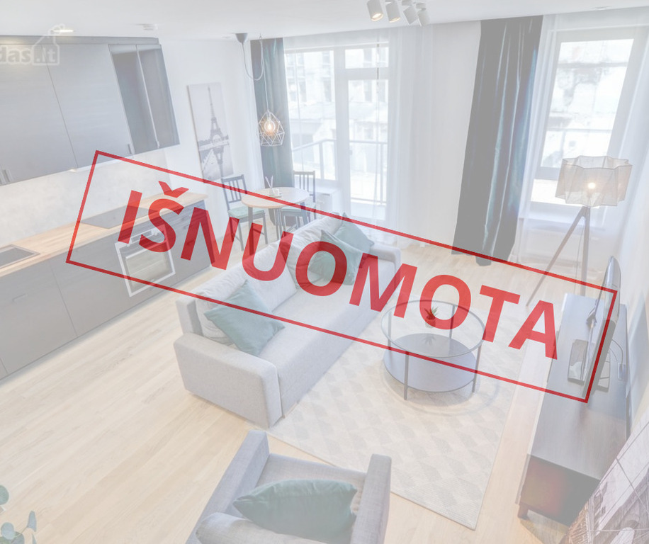 Nuomojamas butas Smolensko g., Naujamiestyje, Vilnius, 36.15 kv.m ploto, 1 kambariai