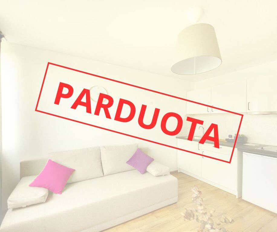 Parduodamas butas Kareivių g., Šiaurės miestelyje, Vilnius, 21 kv.m ploto, 1 kambariai
