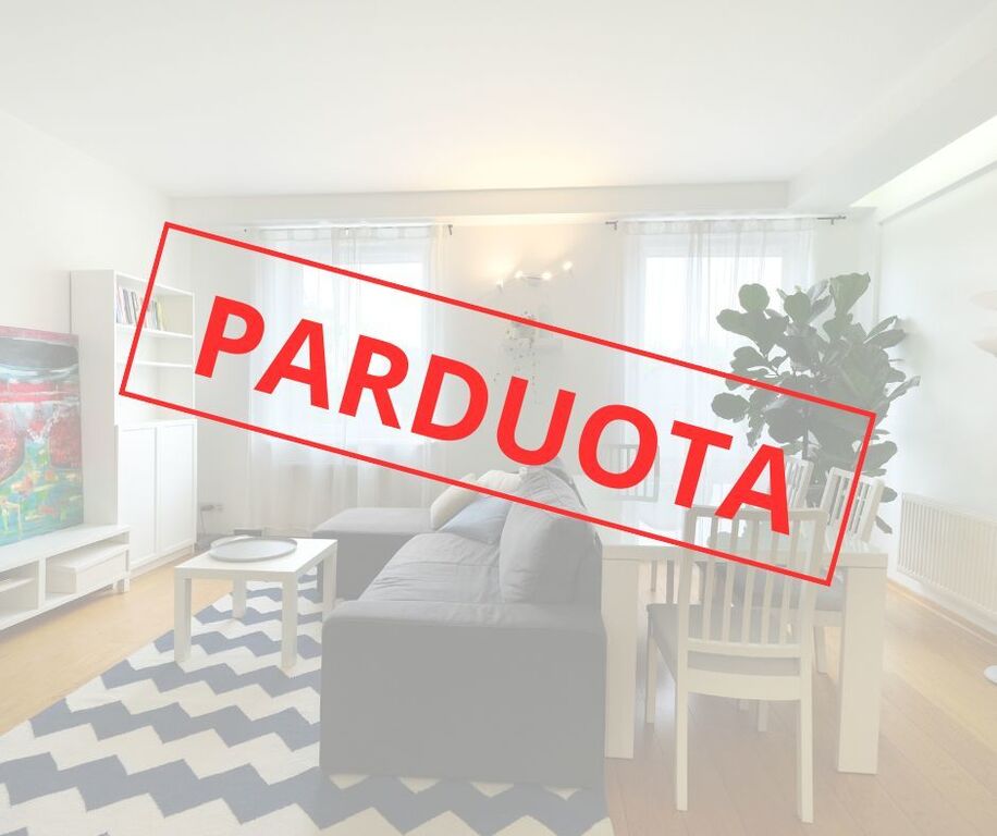 Parduodamas butas Sėlių g., Žvėryne, Vilnius, 54 kv.m ploto, 2 kambariai