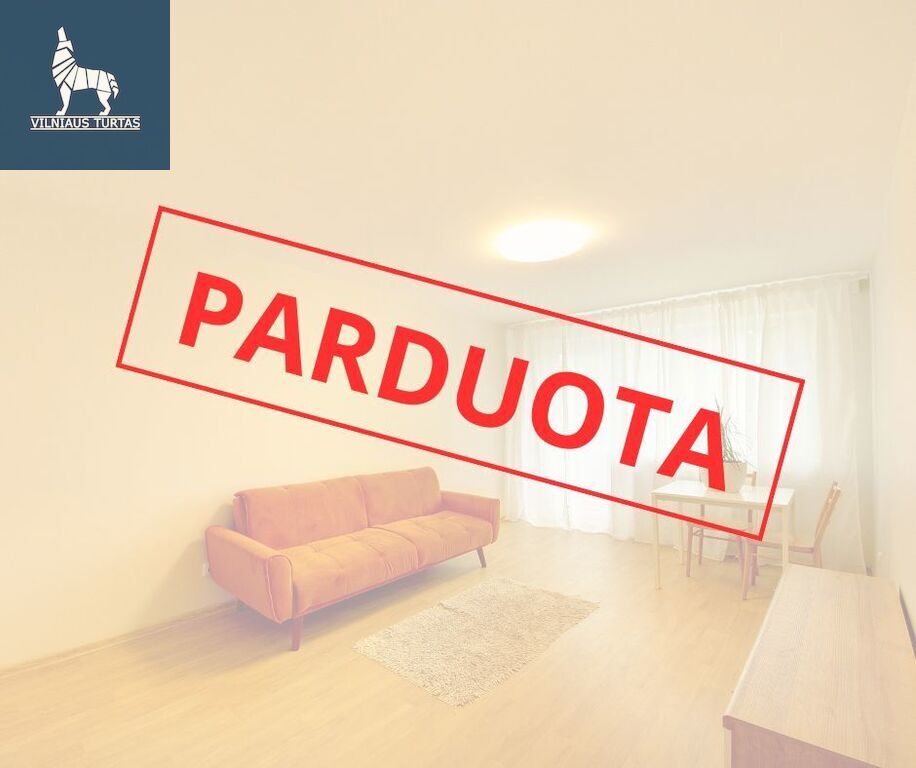 Parduodamas butas Žirmūnų g., Žirmūnuose, Vilnius, 44 kv.m ploto, 2 kambariai