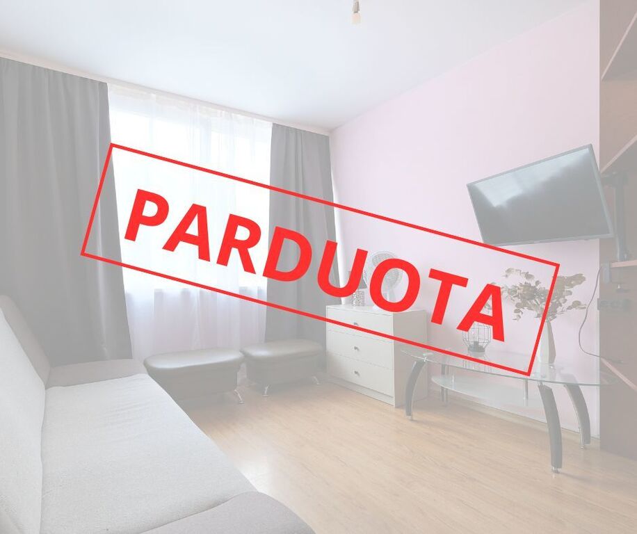 Parduodamas butas Algirdo g., Naujamiestyje, Vilnius, 19 kv.m ploto, 1 kambariai