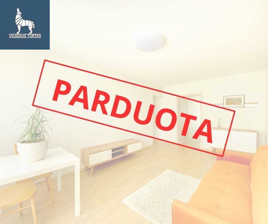 Parduodamas butas Žirmūnų g., Žirmūnuose, Vilnius, 45 kv.m ploto, 2 kambariai
