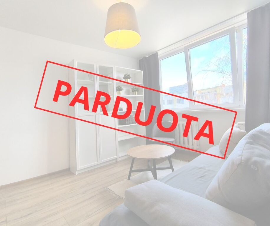 Parduodamas butas Kareivių g., Žirmūnuose, Vilnius, 20 kv.m ploto, 1 kambariai
