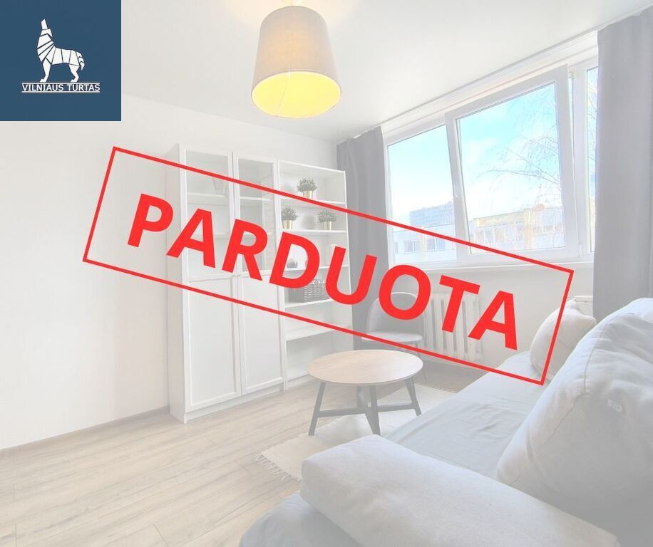 Parduodamas butas Kareivių g., Žirmūnuose, Vilnius, 20 kv.m ploto, 1 kambariai