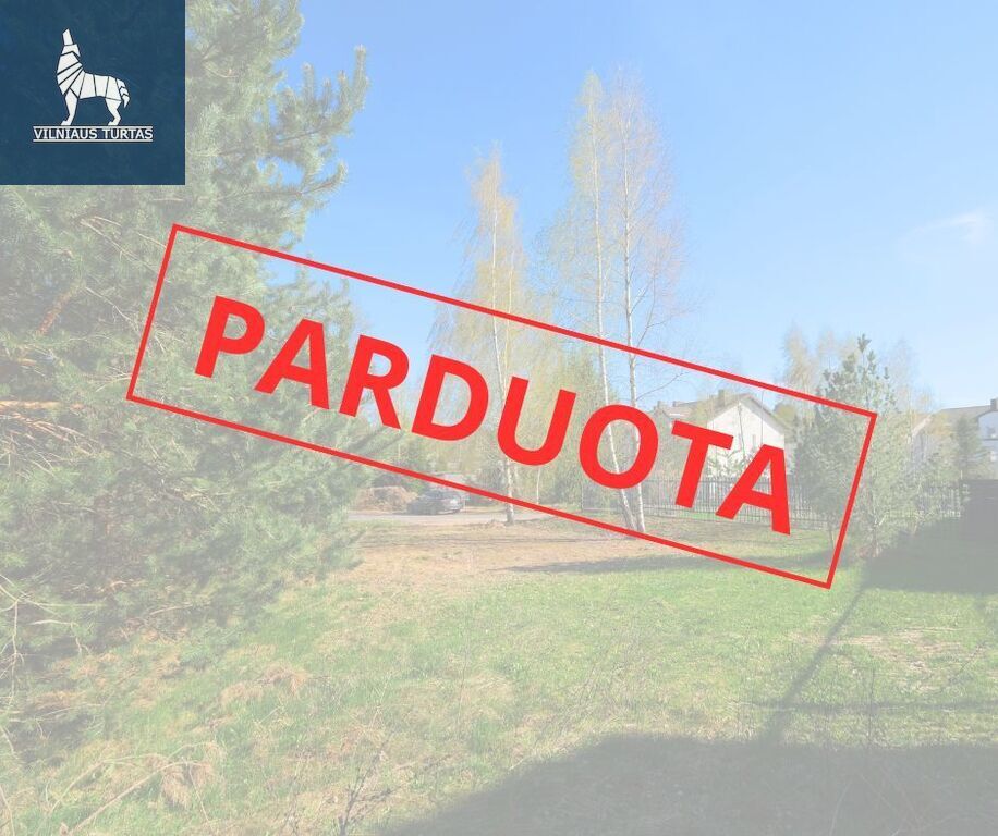 Parduodamas sklypas Prano Vaičaičio g., Visoriuose, Vilnius, 5.13 a ploto