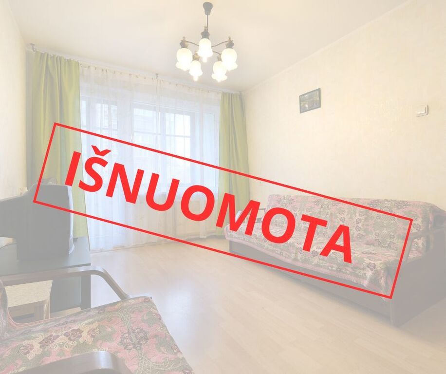 Nuomojamas butas Erfurto g., Lazdynuose, Vilnius, 33 kv.m ploto, 1 kambariai