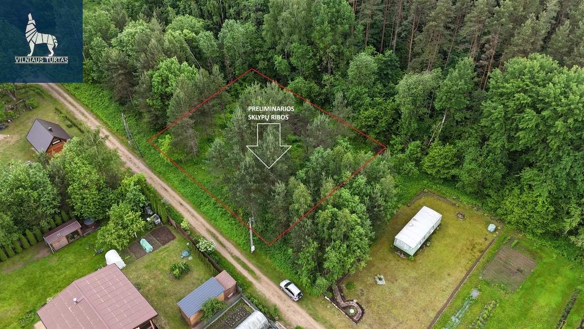 Parduodamas sklypas Piktakonys, 11.6 a ploto