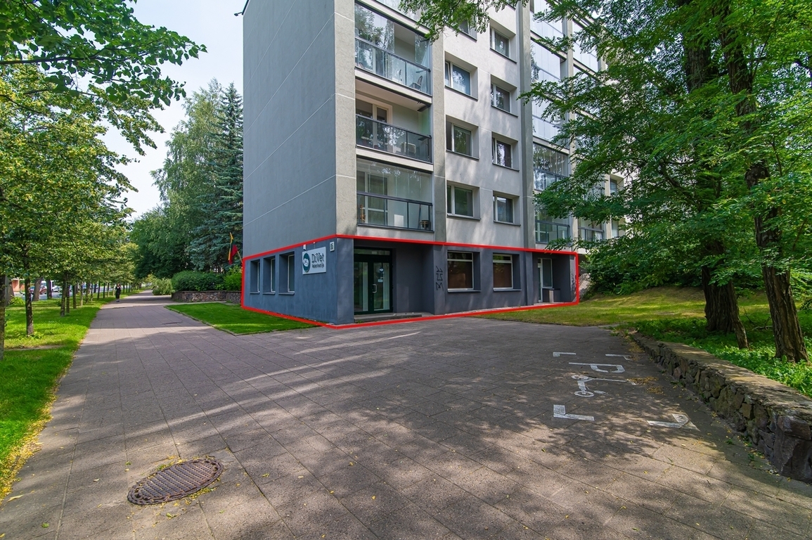 Nuomojamos patalpos Antakalnio g., Antakalnyje, Vilnius, 128 kv.m ploto