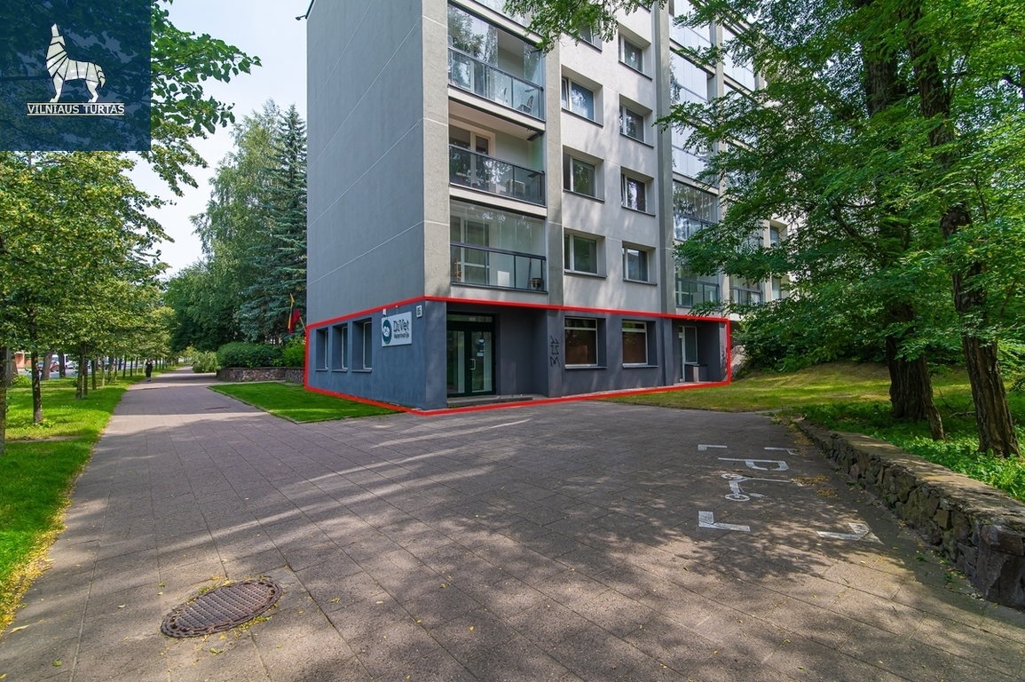 Nuomojamos patalpos Antakalnio g., Antakalnyje, Vilnius, 128 kv.m ploto