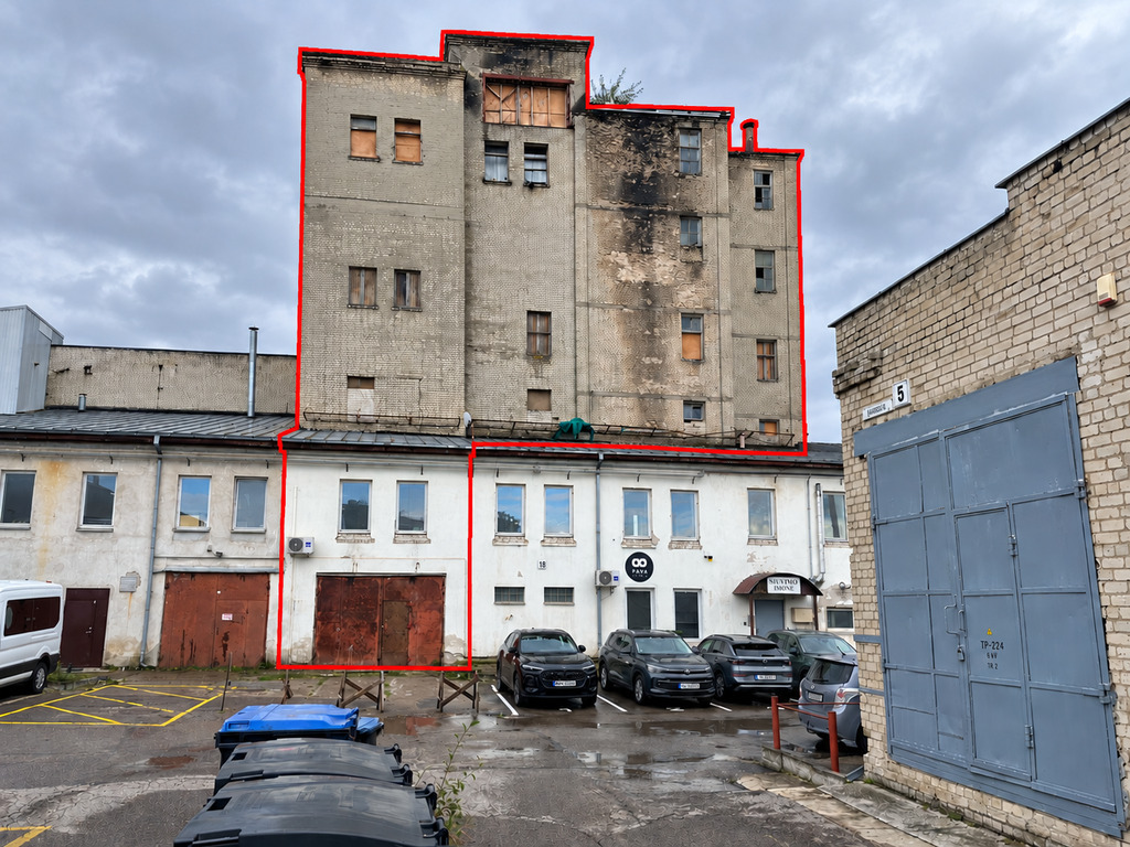 Parduodamos patalpos Betono aklg., Viršuliškėse, Vilnius, 1143.69 kv.m ploto