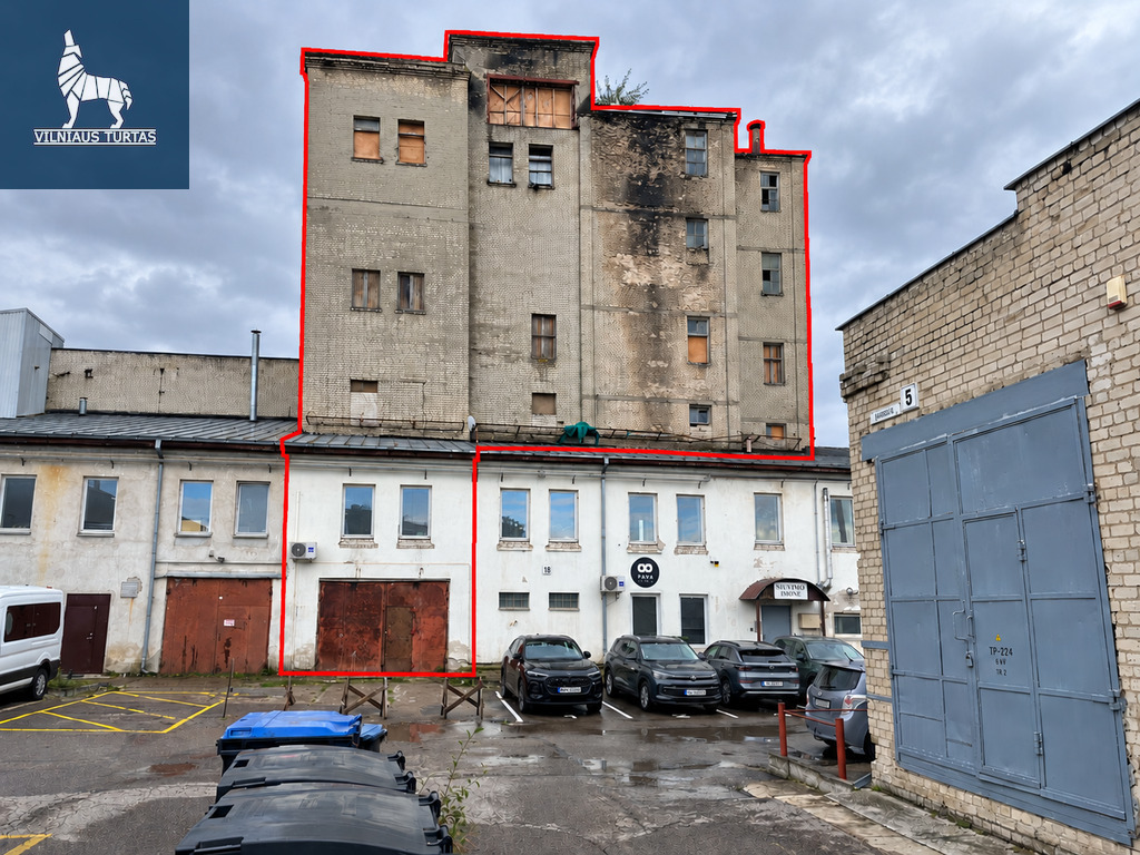 Parduodamos patalpos Betono aklg., Viršuliškėse, Vilnius, 1143.69 kv.m ploto