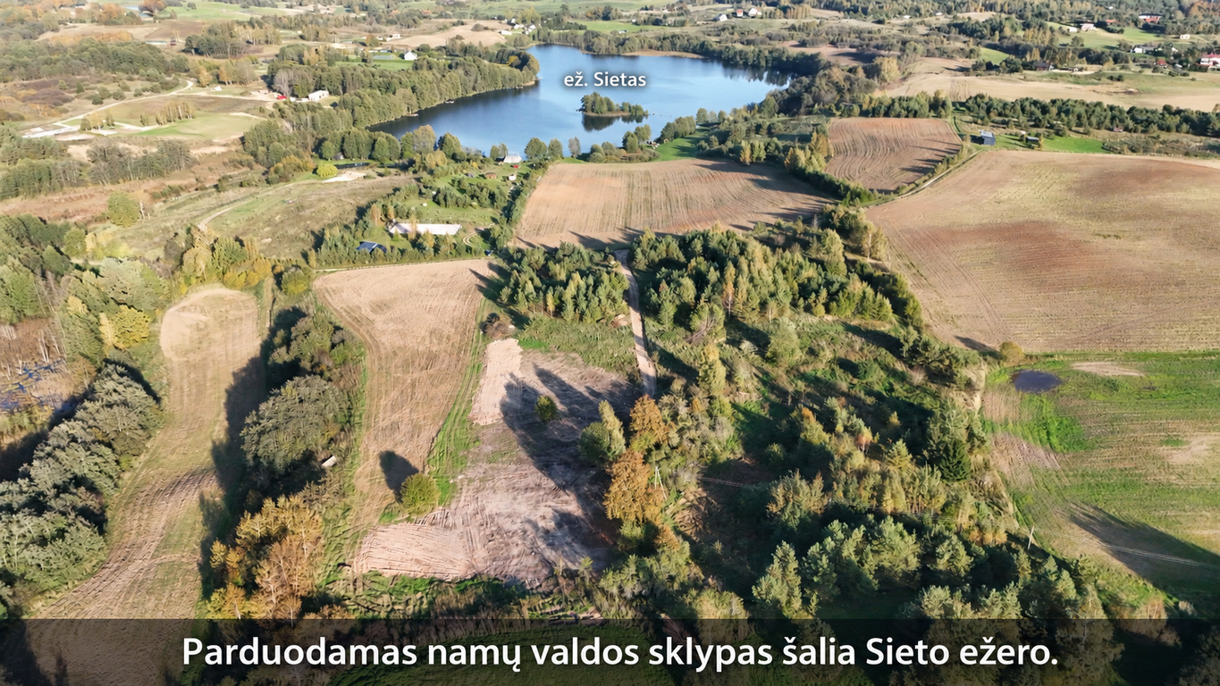 Parduodamas namų valdos sklypas Trakų raj., Pamonaičių k., Sieto g.