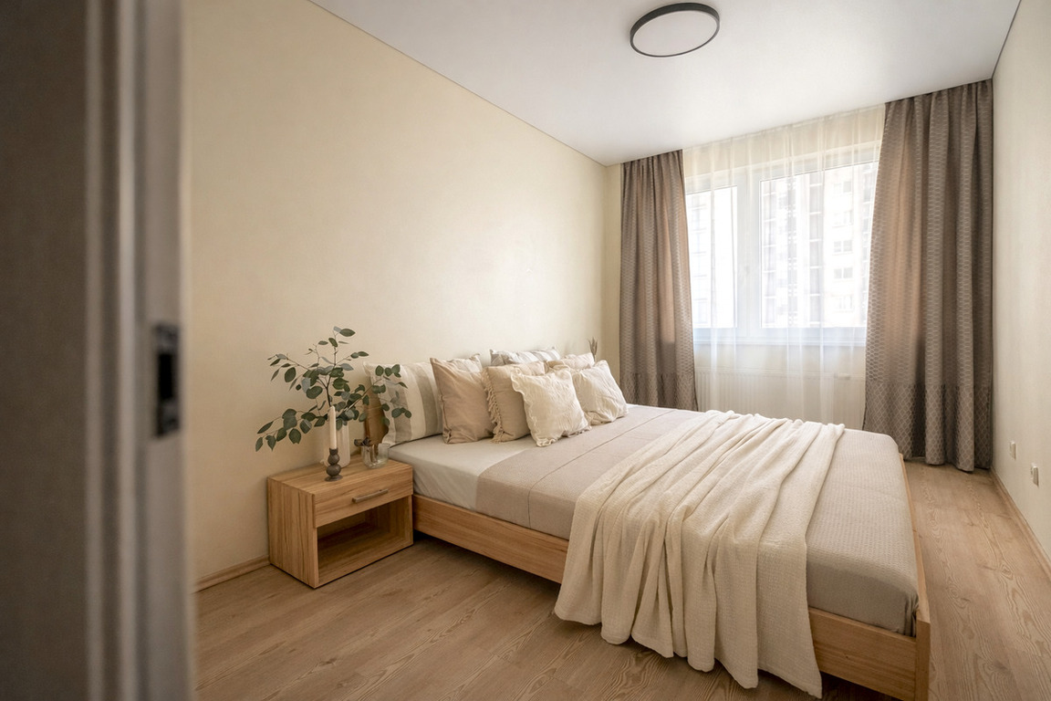 Nuomojamas butas Vėtrungių g., Fabijoniškėse, Vilnius, 51 kv.m ploto, 2 kambariai