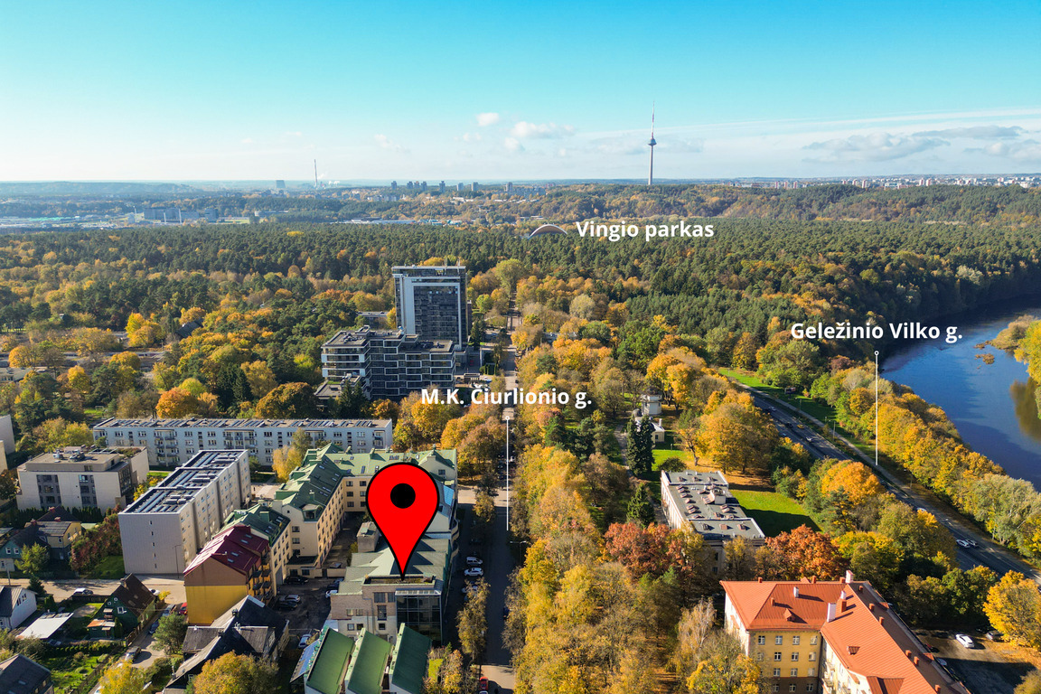 Nuomojamos patalpos M. K. Čiurlionio g., Naujamiestyje, Vilnius, 50 kv.m ploto
