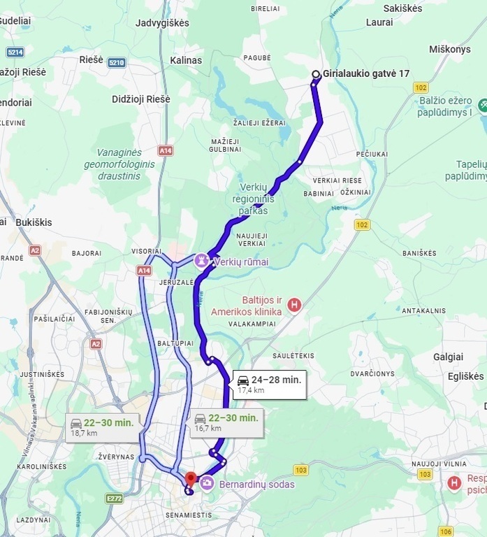Nuomojamas namas Balsiuose, Vilnius, 160 kv.m ploto, 1 aukštai